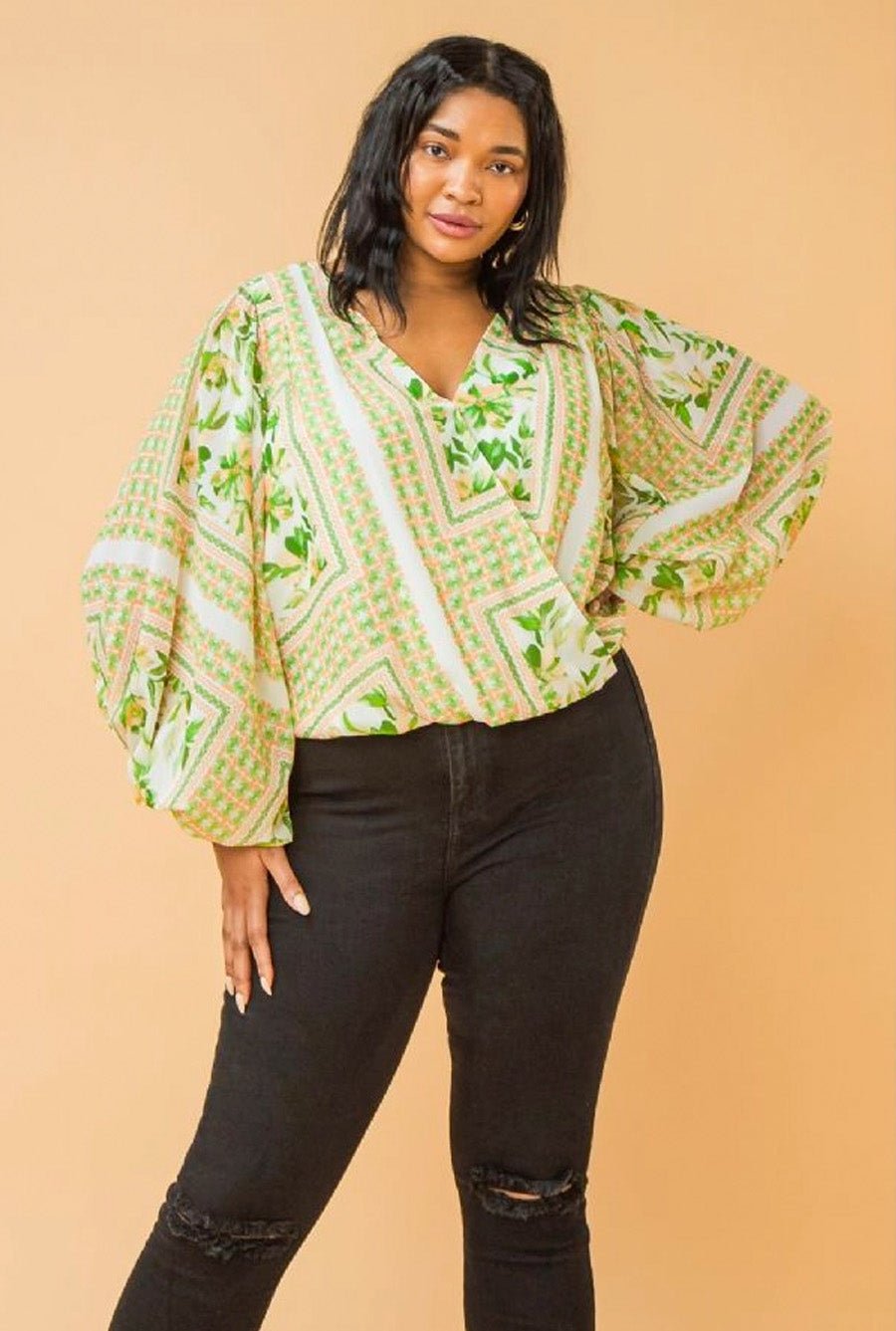 Plus size deals tops boutique